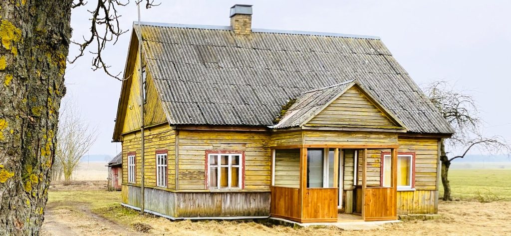 Didelis žemės sklypas