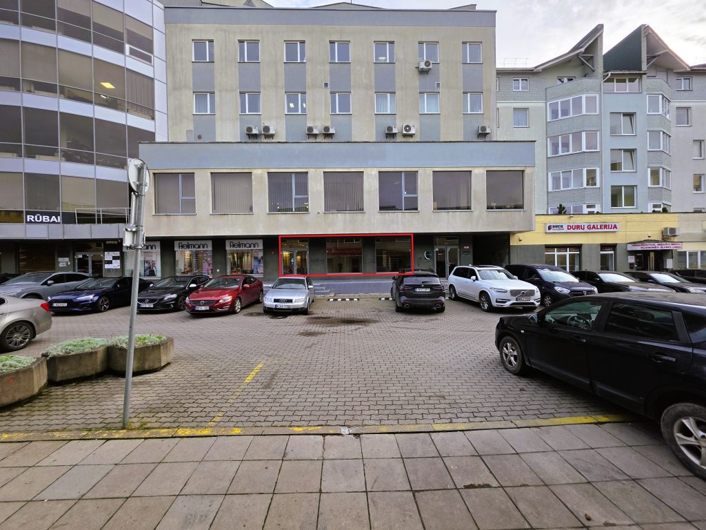 Išnuomojamos patalpos verslui – Laisvės pr. 117A, Vilnius