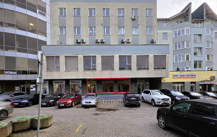 Išnuomojamos patalpos verslui – Laisvės pr. 117A, Vilnius