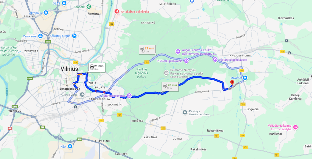 Skubus pasiūlymas – kraštinis sklypas Vilniuje Vlado Stašinskio g 27, Vilnius 11,17 a